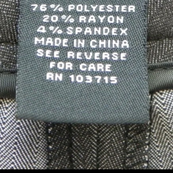 Larry Levine Suit Slacks Dress Pants Stretch Sheen Tailor Office Trouser Summer - Picture 8 of 13